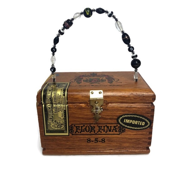 Handbags - Handmade cigar box purse